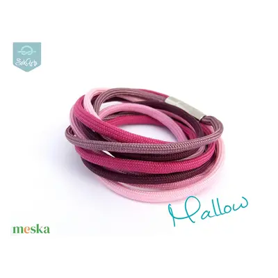 THREADS paracord karkötő - Mallow