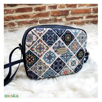 Portugál csempe mintás II női kistáska / Crossbody