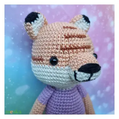 Horgolt tigris amigurumi