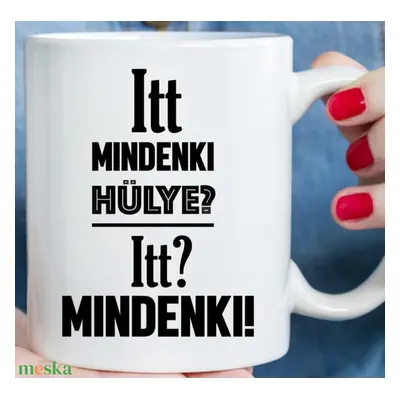 Itt mindenki hülye