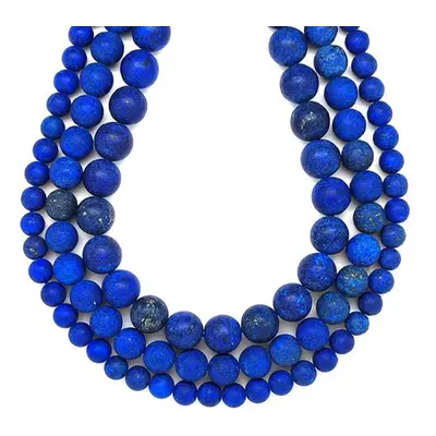 Lapis lazuli matt szinezett golyó 10mm