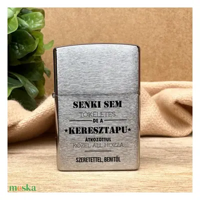 Keresztapa ajándék – Zippo öngyújtó