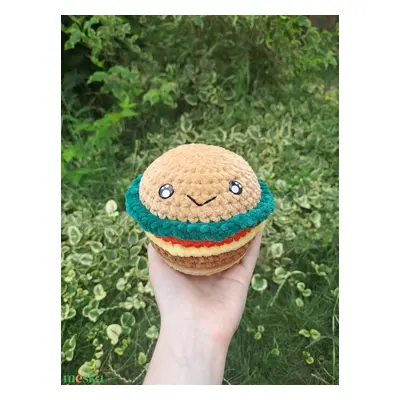 horgolt hamburger