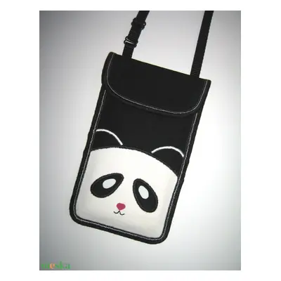 Pandás mobiltok nagyméretű telefonokhoz #panda#telefontartó