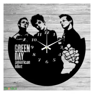 GREEN DAY bakelit falióra