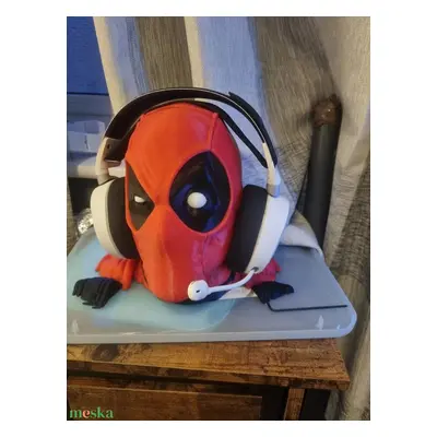 Deadpool Fejlhallgató tartó szobor