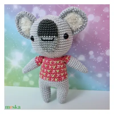 Horgolt koala amigurumi