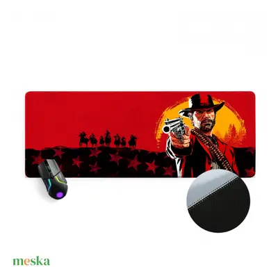 Red Dead Gaming, gamer egérpad prémium