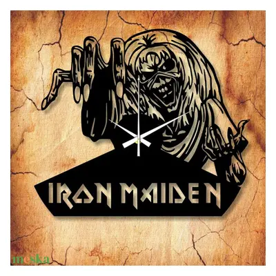 IRON MAIDEN bakelit óra