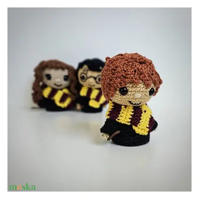 Ron Weasley horgolt figura