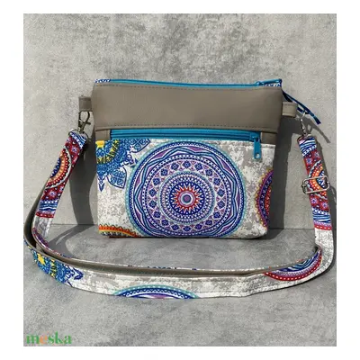 Crossbody – Türkiz mandala