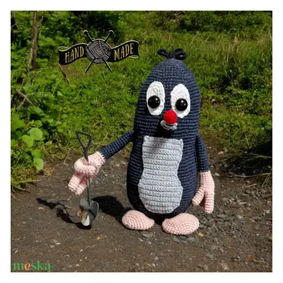 A kisvakond amigurumi horgolt