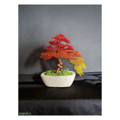 Színátmenetes drót bonsai