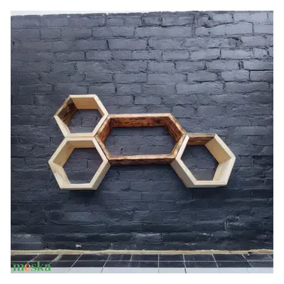 Hexagon polc szett