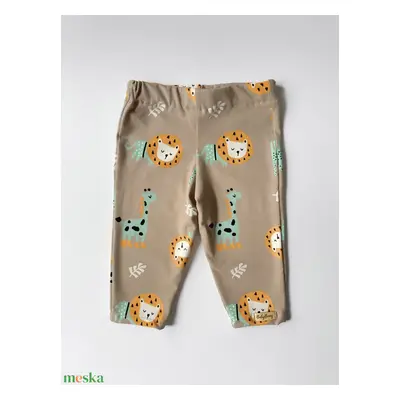 Baba leggings - safari barna