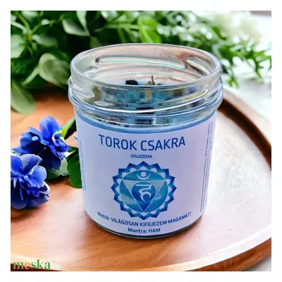 Torok csakra gyertya