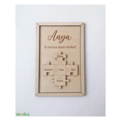 Anyák napi puzzle kép