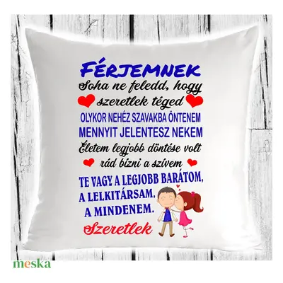 Férjemnek párna