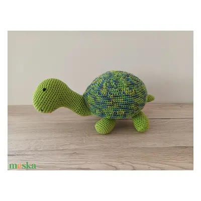 Teki, az amigurumi teknős