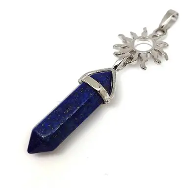 Vogel medál fém nap Lapis lazuli 8x35mm