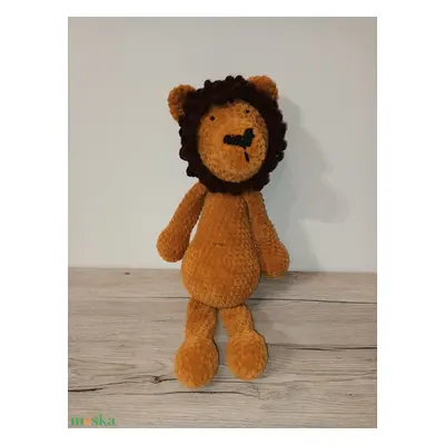 Leó, amigurumi plüss oroszlán