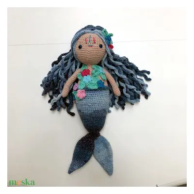 Sellő Calypso - amigurumi