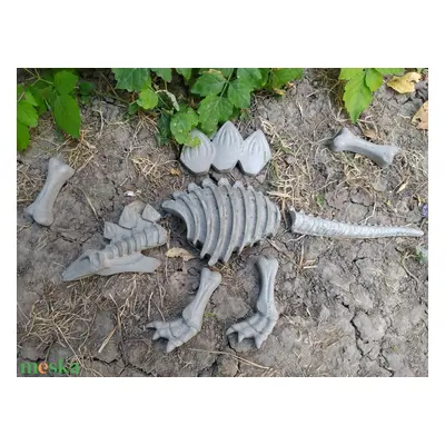 Beton Dinoszaurusz csontváz Stegosaurus