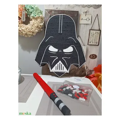 Darth Vader mexikói party pinyáta(pinata) Star Wars rajongó kicsiknek és nagyoknak