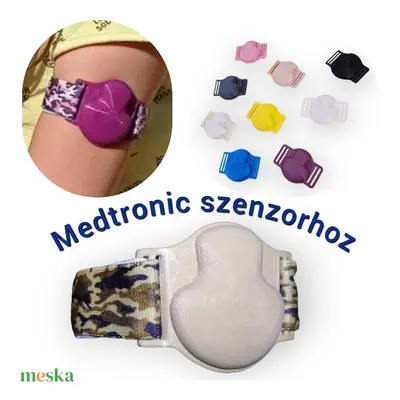 Medtronic szenzorhoz rugalmas szenzorrögzítő karpánt (rugalmas, teljes fedésű keret) szenzorpánt