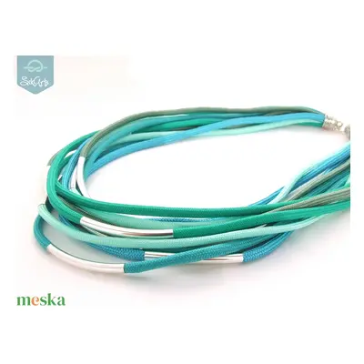 THREADS paracord nyaklánc - Aqua