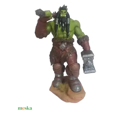 world of warcraft thrall orc szobor