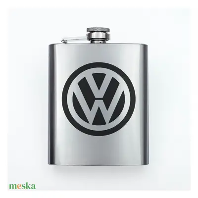 Gravírozott fém flaska - Volkswagen