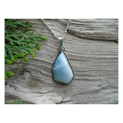 Ezüst medál Ag925/1000 Larimar