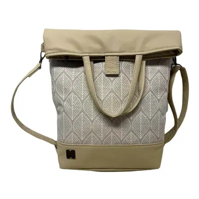 SuziartBag Beige leveles 2in1 hátizsák