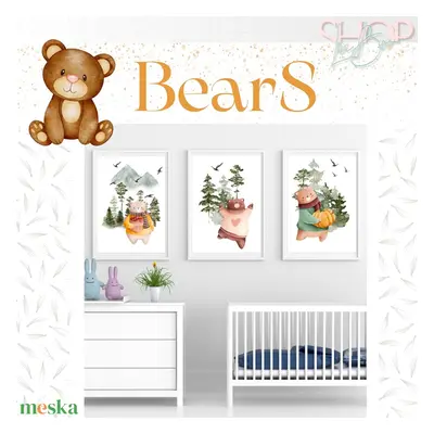 BearS poszter (3 darabos)