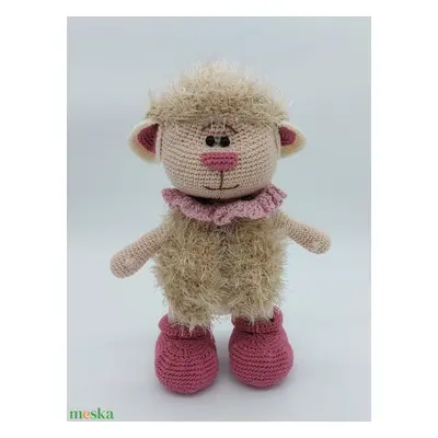 Öltöztethető amigurumi manócska