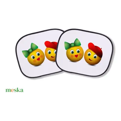 Emoji autós napellenző