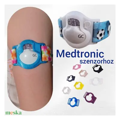 Medtronic szenzorhoz rugalmas szenzorrögzítő karpánt (rugalmas keret) szenzorpánt