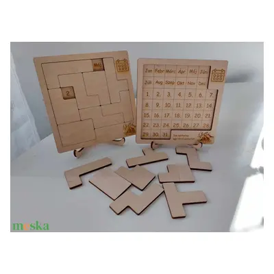 Puzzle naptár