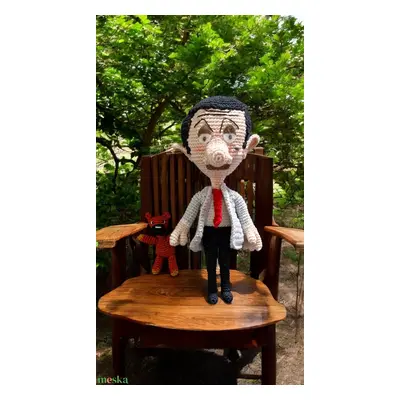 Mr.Bean mese és Teddy macija figura