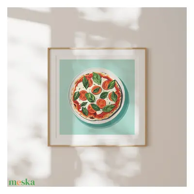 Food Poster falikép – Pizza