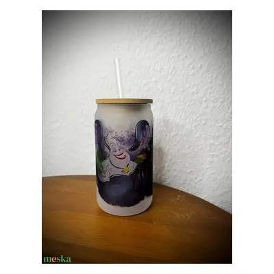 "Disney Villains" - Disney gonosztevők opál üvegpohár 350 ml