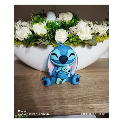 Stitch cukorfigura