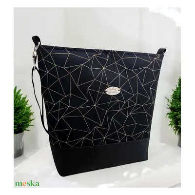 Elegáns geometriai női nagy táska / Crossbody - Több méret