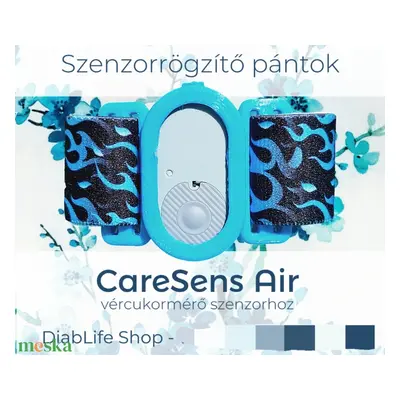 CareSens Air szenzorhoz rugalmas szenzorrögzítő karpánt (rugalmas keret) szenzorpánt