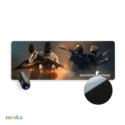 CS:GO Gaming, gamer egérpad prémium