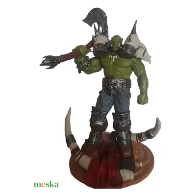 world of warcraft orc szobor