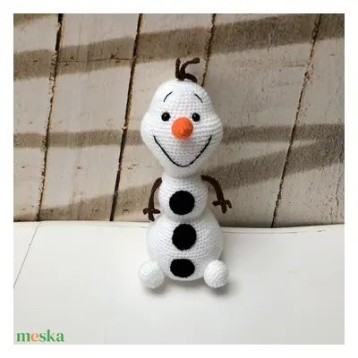 Olaf, a hóember - amigurumi