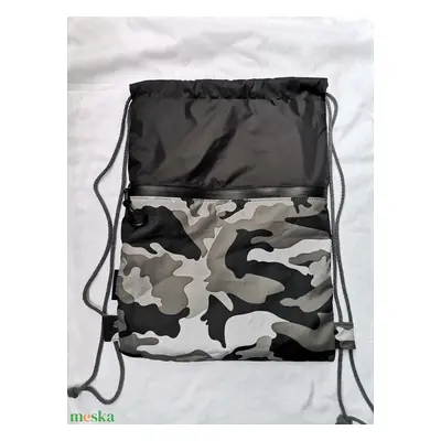 Terepmintás tornazsák/Gym bag