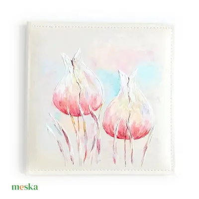 Tulipános fotóalbum (26 x 26 cm)